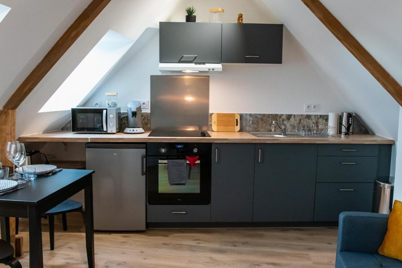 Confortable T1bis rénové, au cœur d'un bourg calme La Chapelle-Neuve  Exterior foto